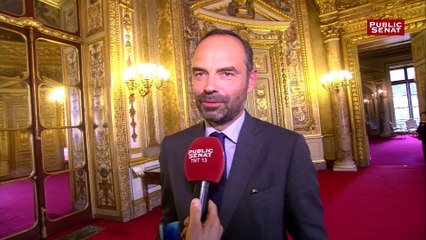 Edouard Philippe : "au Sénat la parole est plus maîtrisée et l'ambiance moins électrique"