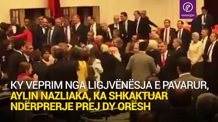 Rrahje e deputeteve në Kuvendit të Turqisë