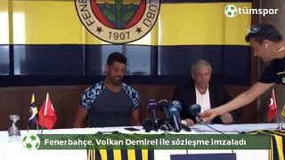 Fenerbahçe, Volkan Demirel ile sözleşme imzaladı