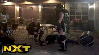 Fan footage captures SAnitY attacking Drew McIntyre in the parking lot- NXT Exclusive, July 5, 2017_7556