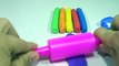 Learn Colors Play Doh Fish Mold Fun and Creative for Kids PEZ Microwave Toys Kinder Surpri