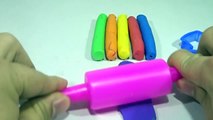 Learn Colors Play Doh Fish Mold Fun and Creative for Kids PEZ Microwave Toys Kinder Surpri