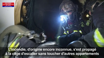 Paris: un mort et onze blessés dans un violent feu d'appartement