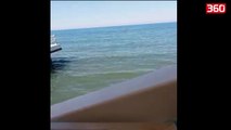Skandal në Durrës,dy të rinj kryejnë marrëdhënie në mes të detit (360video)