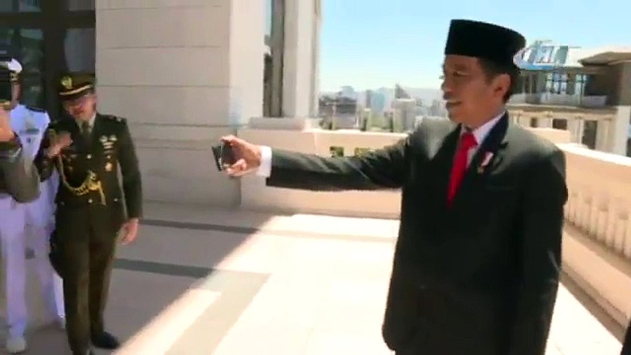 Widodo, Cumhurbaşkanı Erdoğan İle Sosyal Medyadan Canlı Yayın Yaptı