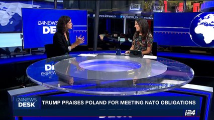 i24NEWS DESK | Trump in Poland: does West have to survive | Thursday, July 6th 2017