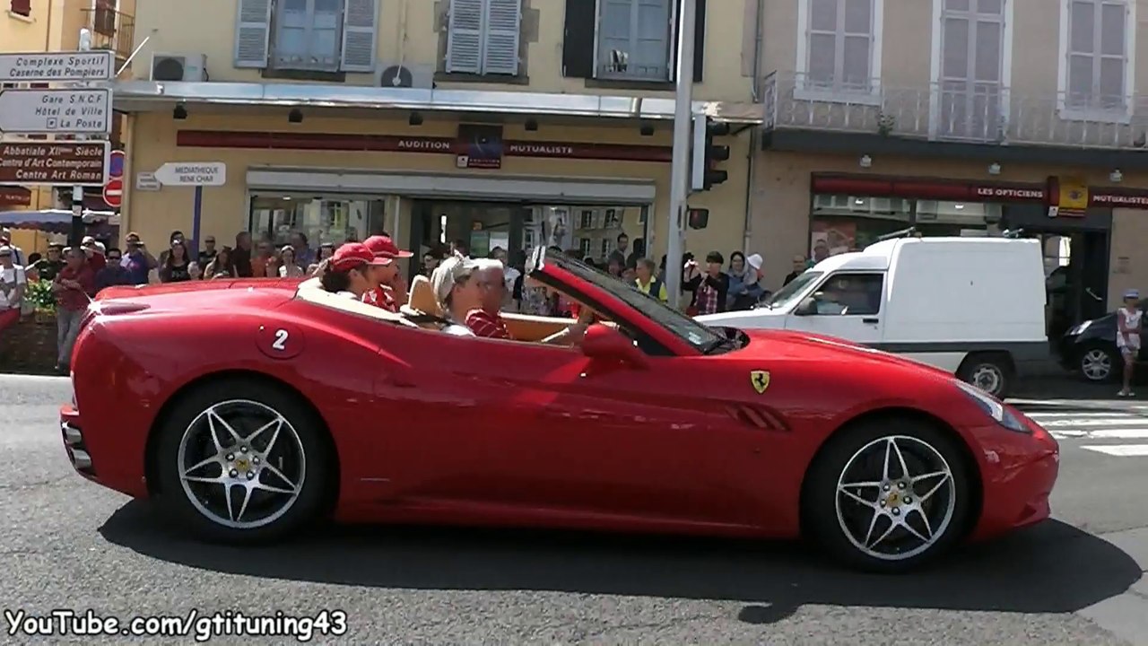 Défilé de Supercars Issoire 2015 - 458 Speciale Aperta, Huracan, MP4-12C etc