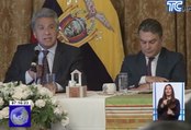 Cita del presidente Moreno con legisladores de Alianza País