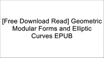 [CvcAF.[F.R.E.E] [D.O.W.N.L.O.A.D] [R.E.A.D]] Geometric Modular Forms and Elliptic Curves by Haruzo HidaJoseph H. SilvermanDavid A. CoxHaruzo Hida D.O.C