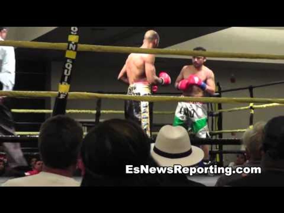 Ismayl Sillakh first Rd KO - EsNews Boxing
