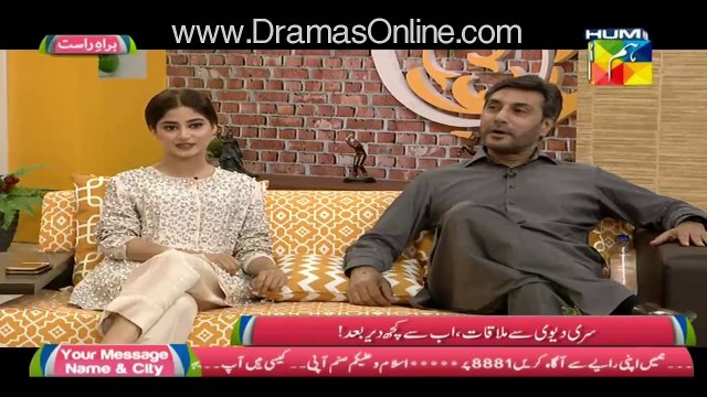 Makhi or Larki Kay Bare Me Adnan Siddiqui Ne Kiya Kaha Kay Sanam or Sajal 2no Has Pari