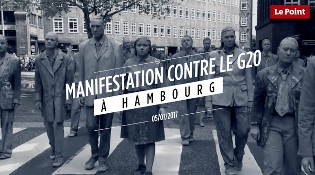 Manifestations contre le G20 à Hambourg