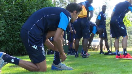 François Bellugou - Premier entrainement avec l'Estac