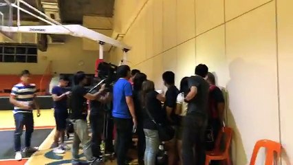 Watch Kobe Paras interview after the practice of Gilas Pilipinas