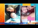 Anahí comparte más fotografías con su bebé | Imagen Noticias con Francisco Zea