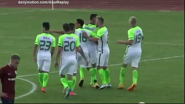 Tamas Priskin Goal SD - Jelgava 0 - 1 Ferencvaros - 06.07.2017 (Full Replay)
