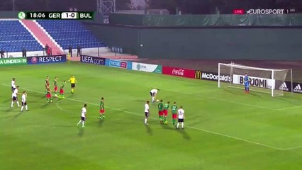 Gokhan Gul Penalty GOAL Germany U19  2 - 0 Bulgaria U19