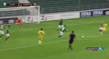Ivan Firer GOAL HD - Flora (Est) 2-1 Domzale (Slo) 06.07.2017
