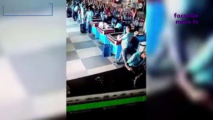 Brazilian supermarket staff are brilliant at soccer