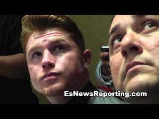 Saul "Canelo" Alvarez talks Fighting Floyd Mayweather