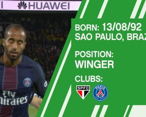 Video herunterladen: Lucas Moura - player profile