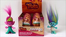 Dreamworks Trolls Chocolate Surprises Eggs Chupa Chups Balls Toys Kids Fun Poppy Creek Coo