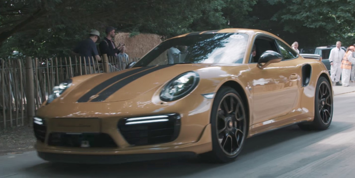Te dejará con la boca abierta... Porsche 911 Turbo S Exclusive Series en Goodwood