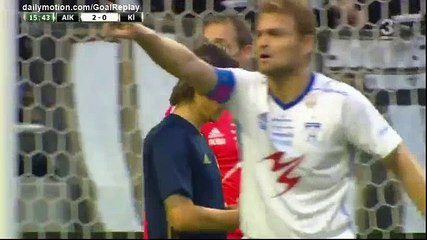 Stefan Ishizaki Goal SD - AIK 3 - 0 Klaksvik - 06.07.2017 (Full Replay)