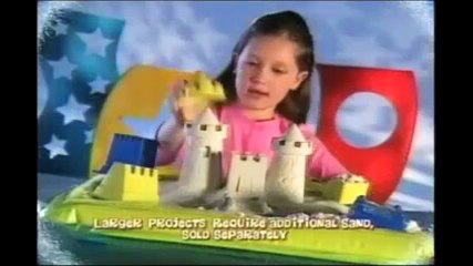Moon Sand commercial