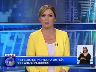 Prefecto de Pichincha acudió a la Fiscalía a ampliar su declaración por el caso Odebrecht