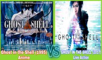 Ghost in the shell (1995) VS Ghost in the Shell (2017) Anime Cine Trailer - Especial Comparativo