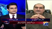 Khawaja Saad Rafiq Faces Tough Questions By Shahzaib Khanzada, Watch Interesting Debate