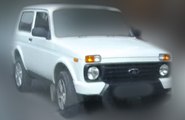 NEW 2018 Lada niva urban WHITE suv. NEW generations. Will be made in 2018.
