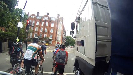 Fri 2 Jun   Lorry nearly kills cyclist