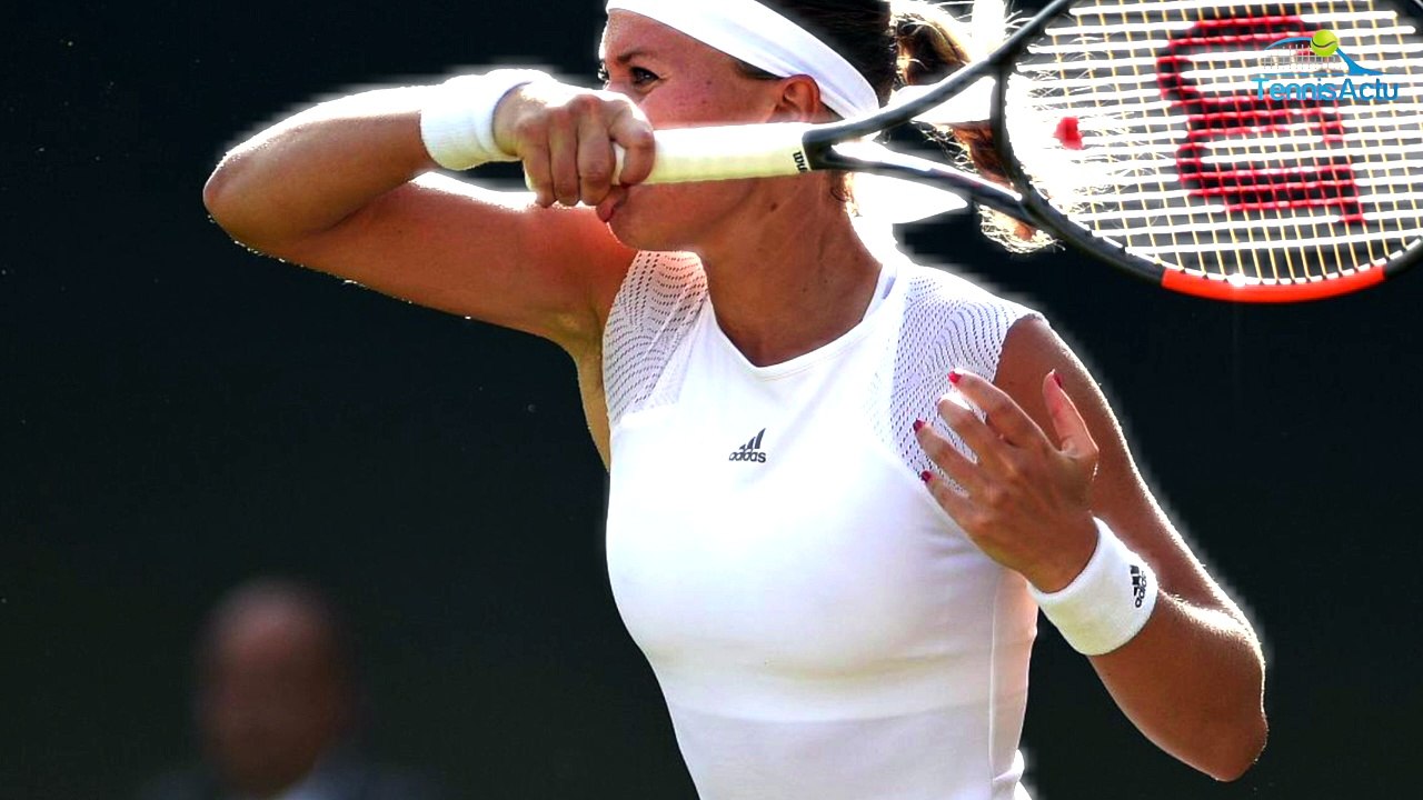 Wimbledon 2017 (Q) - Kristina Mladenovic : "Quand je vois Mattek-Sands, je m'en fiche un peu de l'issue du match"