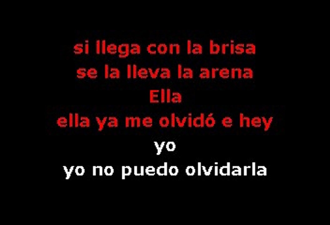 Leonardo Favio Ella Ya Me Olvido (Karaoke) Vídeo Dailymotion