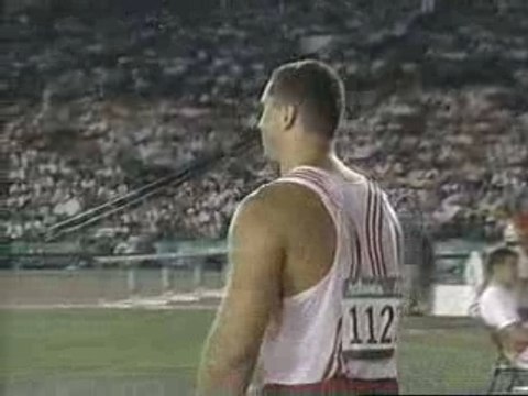 Athlé lancer disque JO 1996 Atlanta Lars Riedel
