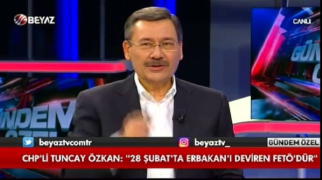 Melih Gökçek'ten Tuncay Özkan'a FETÖ tepkisi