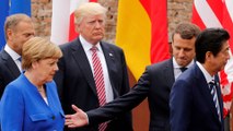 Trump's awkward greetings with foreign leaders