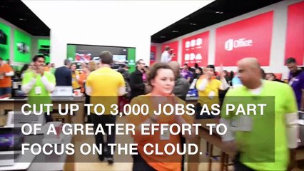 Microsoft expected to cut up to 3,000 jobs