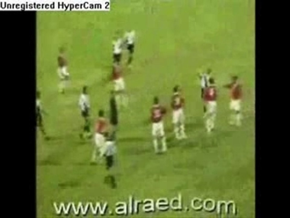 footballeur devient fou