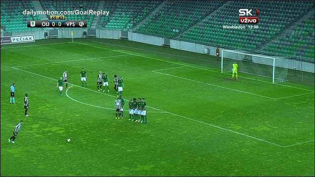 Sebastian Strandvall Goal HD - NK Olimpija Ljubljana 0 - 1 VPS - 06.07.2017 (Full Replay)
