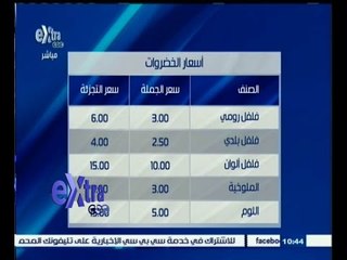 #غرفة_الأخبار | أسعار الخضار والفاكهة واللحوم من سوق الغمراوي ليوم 17 يناير 2015