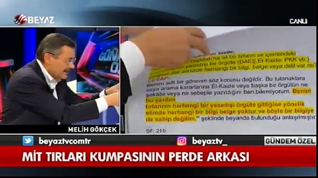 Melih Gökçek: Can Dündar mahkeme kıvırdı