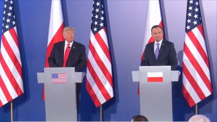 ترمب يشيد بالتعاون العسكري مع بولندا ويندد بروسيا