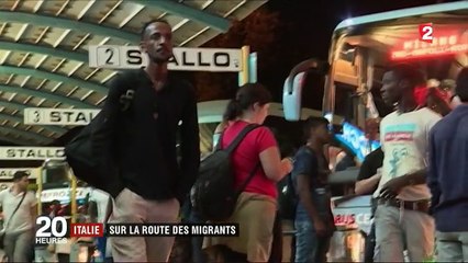 Italie : Une étape pour les migrants