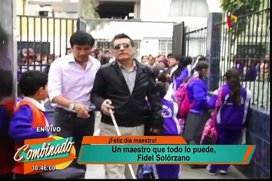 Día del Maestro: conoce la inspiradora historia de un docente con discapacidad