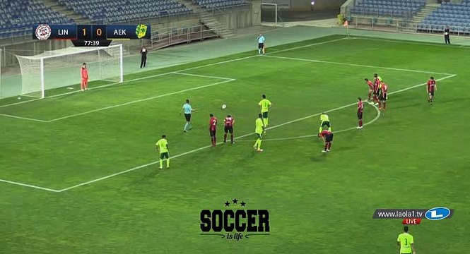 (Penalty) Larena J. Goal HD - Lincoln Red Imps (Gib)	1-1	AEK Larnaca (Cyp) 06.07.2017