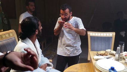 فلوج من فيديو كليب عوافي للفنان أبو حمدان - Awafi 2017BTS