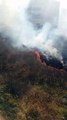 Incendio ad Andria in via Santa Maria dei Miracoli